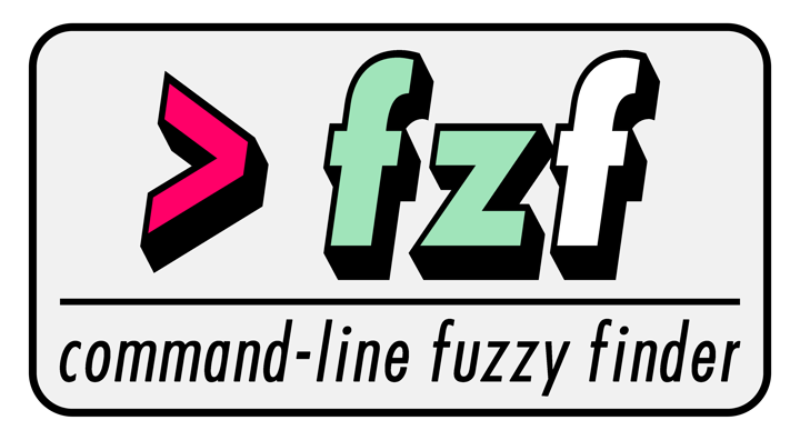 fzf showing a colored, filtered list of files in a terminal.